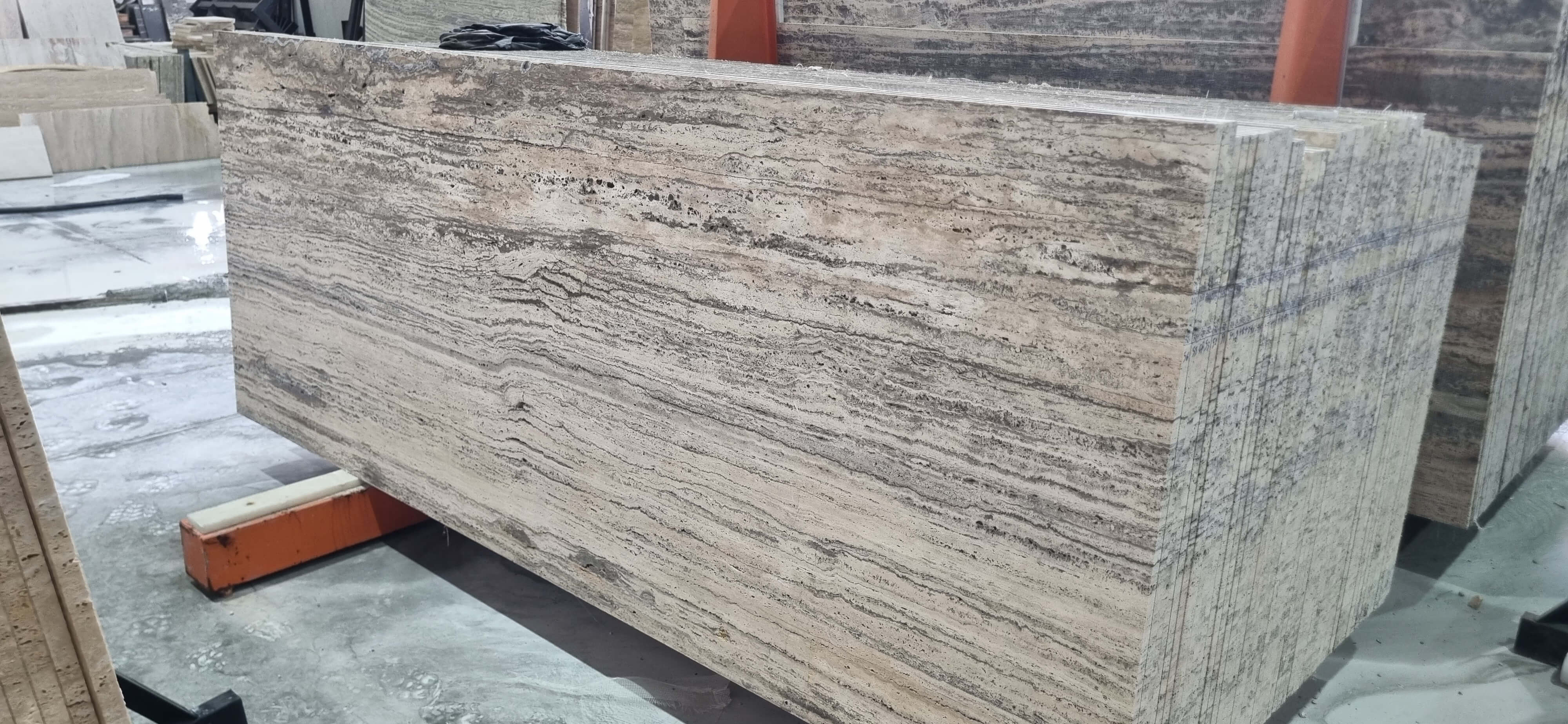 Silver Travertine - View 2